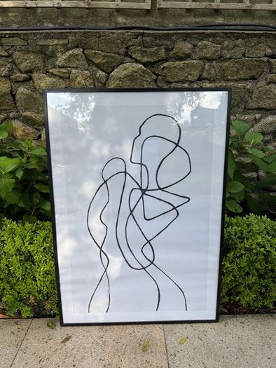 Minimalist art prints set of 2 by DESENIO