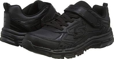 BNIB Size 3 Skechers Black Leather Trainers