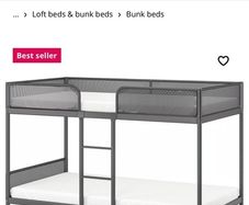 Ikea Tuffing Bunk bed frame