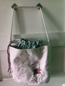 Official Disney Winnie the Pooh shoulder bag with removable pouch
