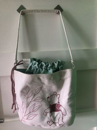 Official Disney Winnie the Pooh shoulder bag with removable pouch