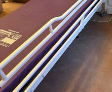 Solite pro electric hospital bed and mattress