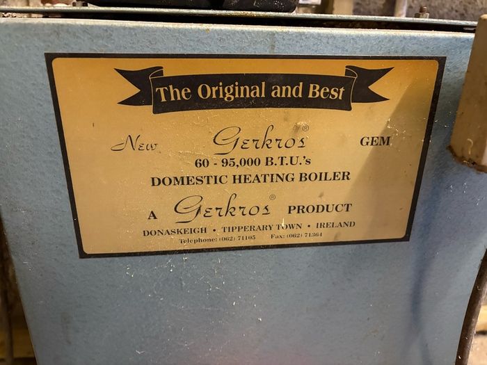 domestic heating boiler