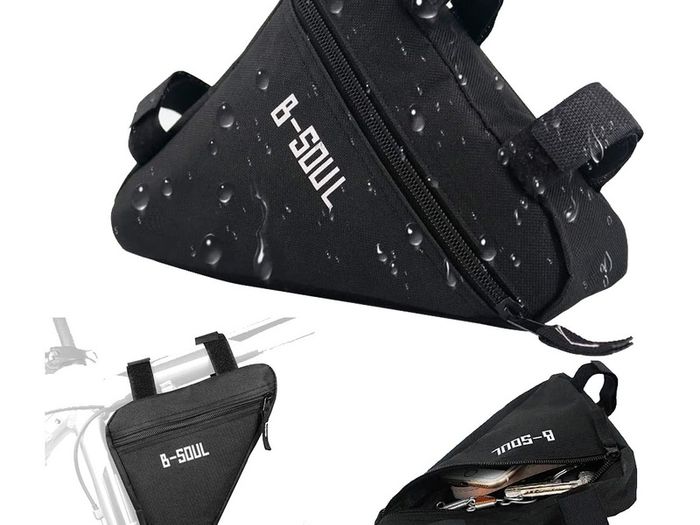 New Universal Waterproof Triangle Bike Bicycle Bags Front Tube Frame Bag #1274