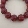 Vintage Melon Shape Carnelian Agate Beads Bracelet Image 5