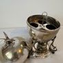Victorian Silver Plate Egg Coddler Server Warmer By Mappin Brothers Circa 1800's Image 6