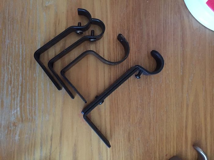 Curtain poles
