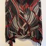 Wallis monochrome sheer top size 14 New Image 5