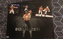 AEW Upper Deck Poster - Rey Fenix Autographed 20x16 (#'d to 19/99) WWE