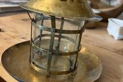 Antique Arts &amp; Crafts Candle Lantern