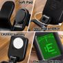 Alfresco Guitar Tuner Clip On, Digital Tuners of Guitar Accessories with Picks, for Acoustic Guitar, Electronic Guitar, Bass, Violin, Ukulele and Other Stringed Instruments Image 3