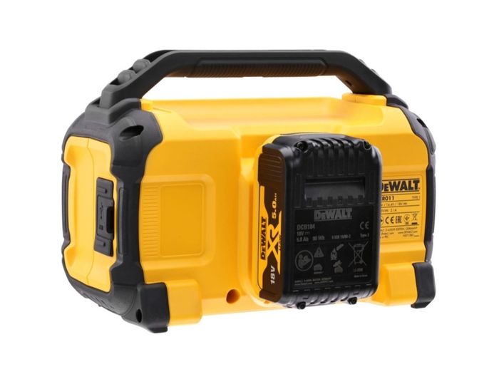 DeWalt 18V XR Compact Bluetooth Speaker DCR011-XJ