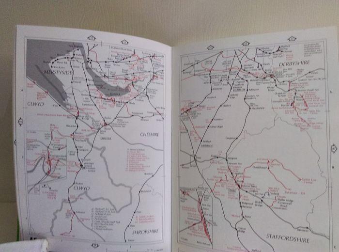 Rail Atlas of Britain and Ireland by S. K. Baker