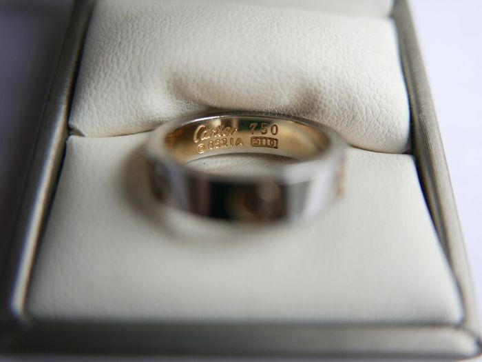 Cartier Love Band Ring size N - 4,3g ( unwanted gift, I don't know if it's real)