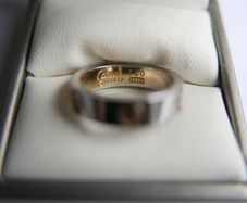 Cartier Love Band Ring size N - 4,3g ( unwanted gift, I don't know if it's real)