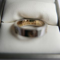 Cartier Love Band Ring size N - 4,3g ( unwanted gift, I don't know if it's real)