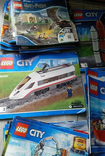 lego instructions books