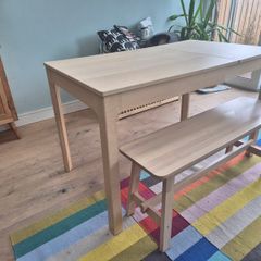 IKEA extendable dining table (2 seater to 4)