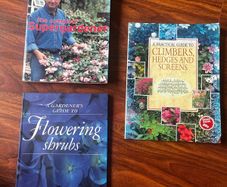 Vintage Gardening Guide Trio Alan Titchmarsh Flowering Shrubs & Climbers Bundle
