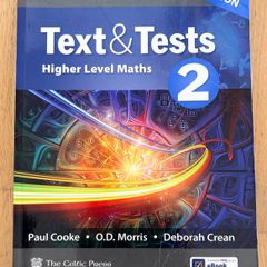 Text & Tests NEW EDITION - Junior Cycle Higher Level Maths