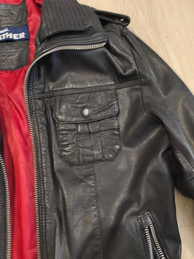 Superdry leather jacket size XL