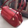 Marino Orlandi Genuine Italian Cherry Red Leather Shoulder/Hand Bag Image 2