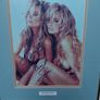 The Barbie Twins Autographed 10x8 Photo  Framed with Certificate of Authenticity (COA) Image 4