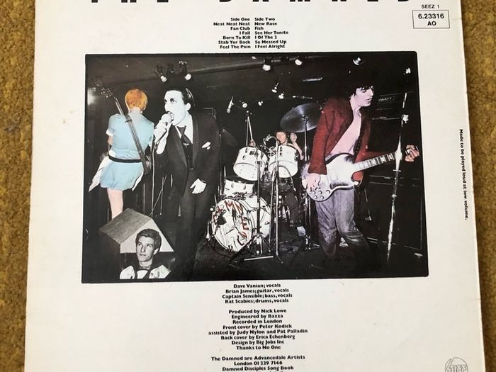 The Damned - Damned Damned Damned (1986 reissue)