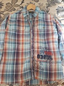Vintage Timberland Check Shirt/Shacket Age 10, AV