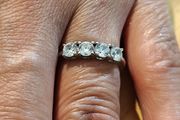 Sterling Silver Ring - Size N - Stamped for Silver (SCR04)