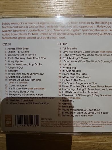 Bobby Womack. The Best Of. 2 CD.