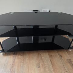 glass tv stamd