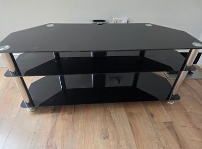 glass tv stamd