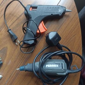 Glue Gun & engraving tool