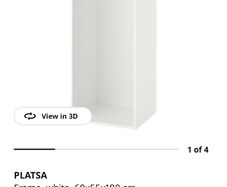 Platsa ikea white unit