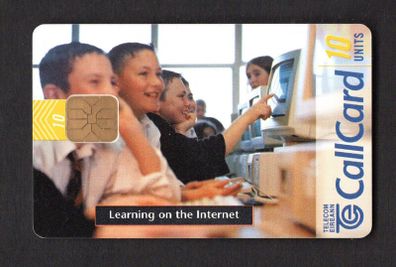 1998 Ireland 10 unit promote the Internet as a learning platform for school-goers (ODS) Call Card Used