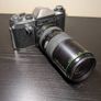 PRAKTICA PL Noval Film Camera with 80 - 200mm HANIMEX lens and camera bag. Image 5