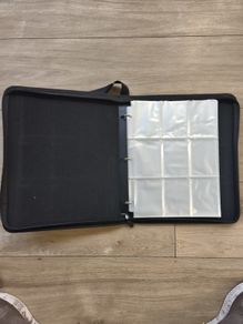 Trading card binder