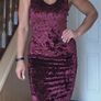 Very elegant velvet dress, size 12 Image 3