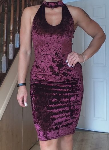 Very elegant velvet dress, size 12