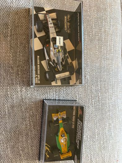 Formula One Minichamps and memorabilia Jordan