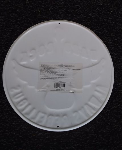 Hard Rock - Always Rebellious - Record Metal Embossed Sign