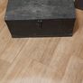 Antique Vintage Solid Wood Storage Chest Image 2