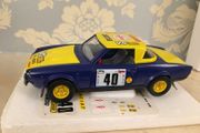 Fiat 124 Abarth rally Scale 1/24 Burago Rare