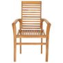 7 Piece Garden Dining Set Solid Teak Wood Image 8