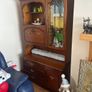Dark Mahogany Matching Storage Set: Low Sideboard & Full Height Display Unit Image 3
