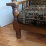 Solid Wood Couch & Two Armchairs Image 6