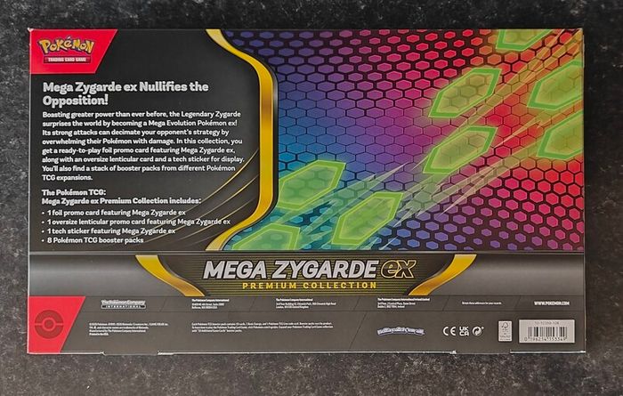 FREE Tracked Shipping. Pokemon Perfect Order Mega Zygarde ex Premium collection