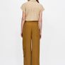 Zara beige nude blouse bodysuit M NEW Image 3