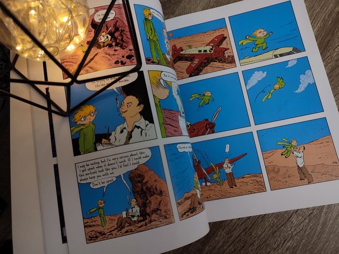 The Little Prince ! An Graphic Novel Adapted From The Classic Book By Antoine De-Saint-Exupery ! 2012 ! from Walker Books !